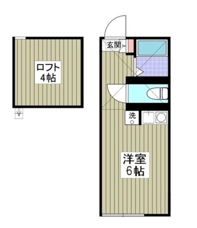 横浜ヒルズの物件間取画像